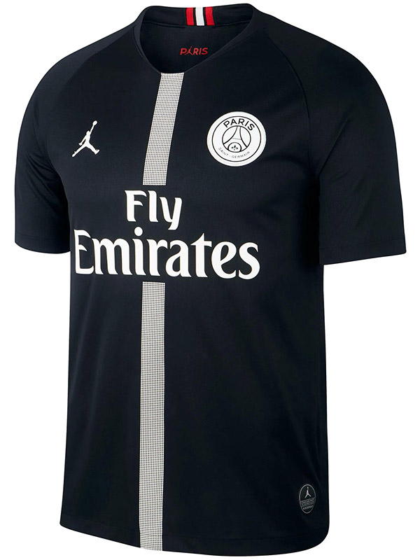 Jordan paris saint-germain maillot de football rétro pour adulte troisième maillot de sport pour homme 2018-2019